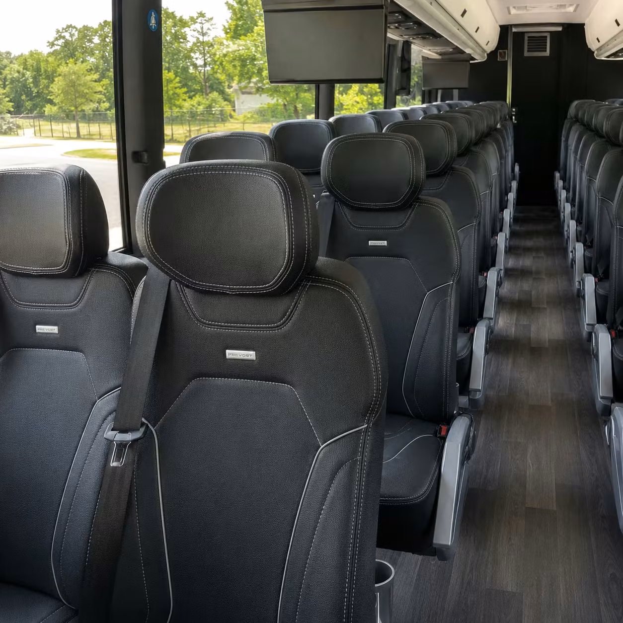 cary airport transfer charter bus rentals