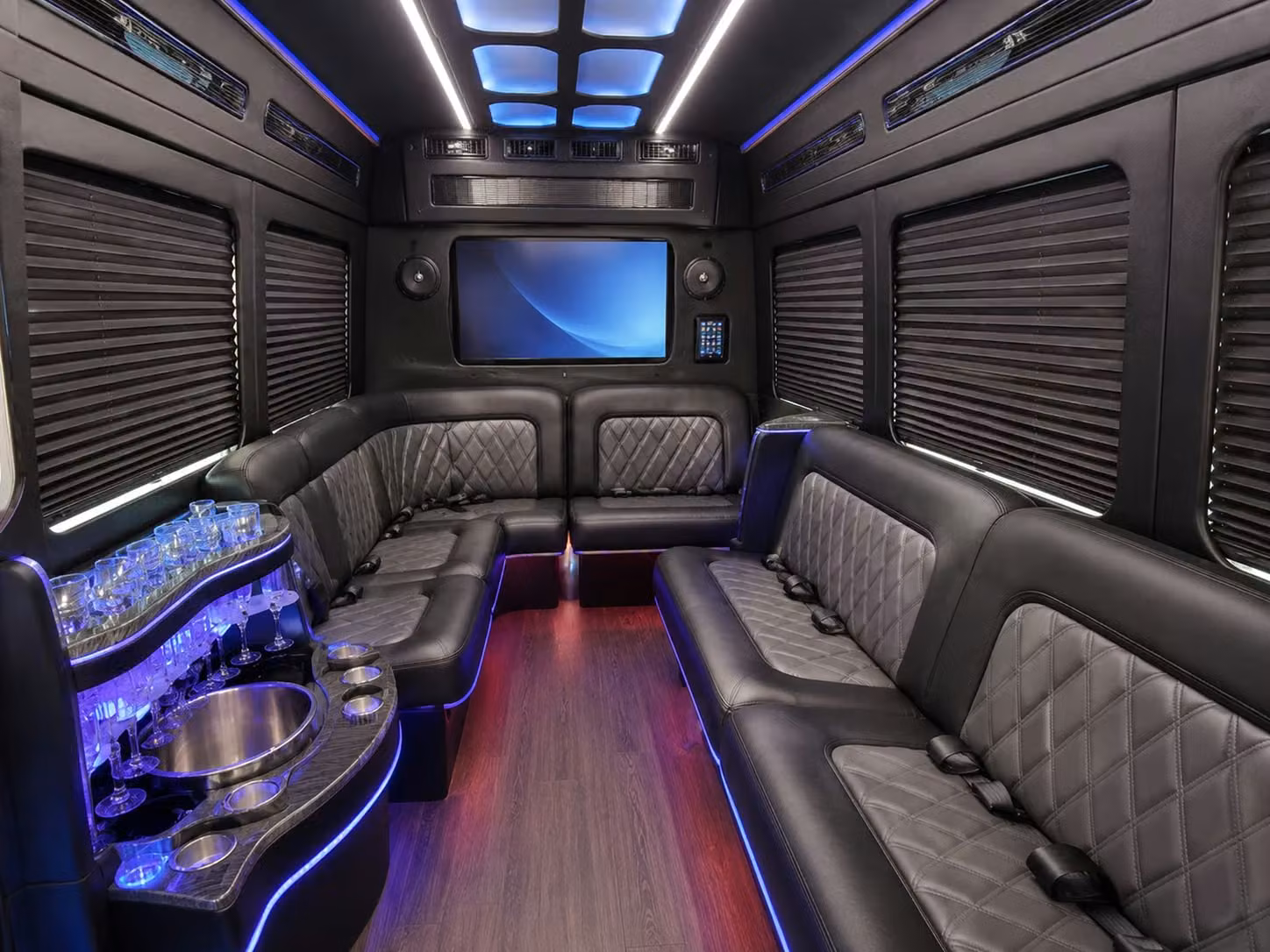 sprinter limousine inside