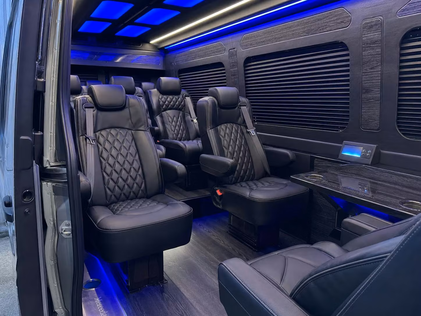 sprinter van transportation for groups and events across cary